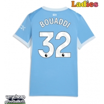 Manchester City Ayyoub Bouaddi #32 Replica Home Shirt Ladies 2026-27 Short Sleeve